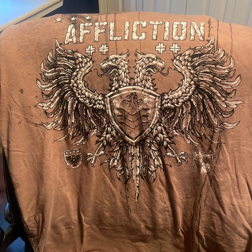 Mens XL Affliction Shirts